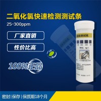 clo2二氧化氯消毒殘留快速檢測測試條25-300