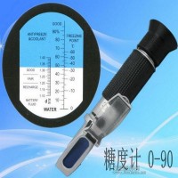 0-90% 糖度計 手持式糖量儀 食品含糖快速檢測 糖份測定 廠家價格