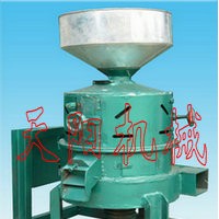 碾小米用砂輪磨，砂輪碾米機