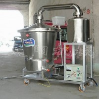 電溫控燒酒設備 雙層鍋釀酒機購機帶技術
