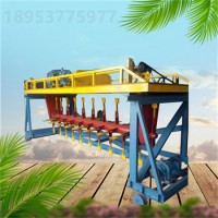 琪源 翻拋跨度大 航車式肥翻堆機 雞糞槽式翻拋機特點