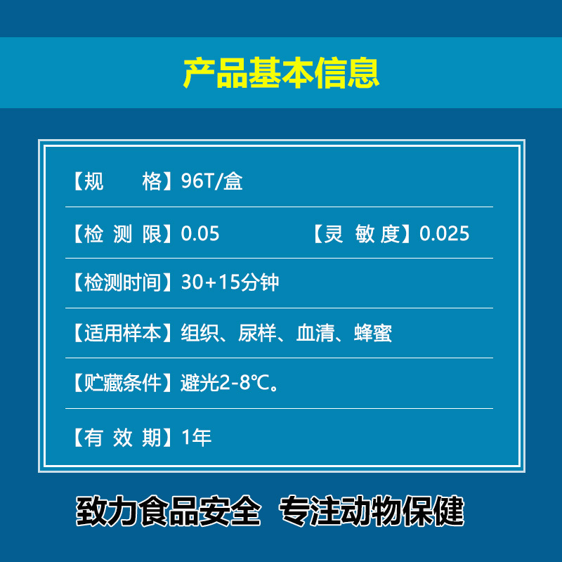 氯霉素酶聯免疫/ELISA試劑盒|獸藥殘留檢測|肉及肉制品檢測|實創生科