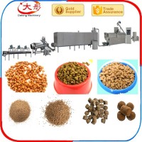 狗糧膨化機生產線     全自動寵物飼料生產線