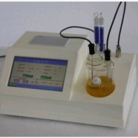絕緣油微量水分檢測儀  原油潤滑油庫侖水分儀