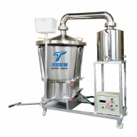 白酒蒸酒機(jī)，雙層鍋蒸汽蒸酒設(shè)備