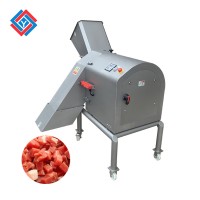 凍肉高速切丁機(jī)1500T 變頻式切凍肉丁機(jī)子 可調(diào)速切丁機(jī)