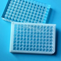 晶安生物酶標儀測定紫外波段石英96孔板 全石英酶標板帶框