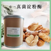 α-真菌淀粉酶10萬 低溫水解 烘焙面粉食品添加劑