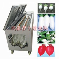 白蘿卜清洗機  蘿卜土豆紅薯連續水洗機 毛刷清洗設備