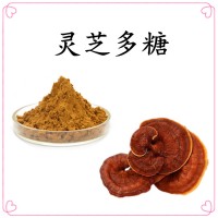 靈芝多糖 棕黃色精細粉末 溶解性好 隨貨帶檢測報告