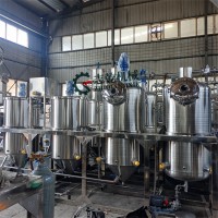 菜籽油精煉設備|生產菜籽油廠全套設備|黑草籽油加工設備