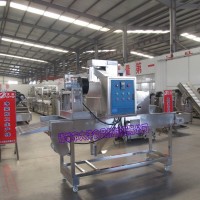 雞塊撒粉機 全不銹鋼雞腿上雪花機 自動上面包糠機