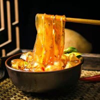 六六順馬鈴薯小圓粉皮酸辣粉絲