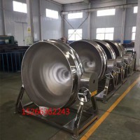 不銹鋼夾層鍋 電加熱可傾夾層鍋 牛肉鹵制鍋 受熱均勻