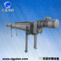無軸旋轉輸送機 污水處理廠柵渣輸送機