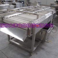 QZ型雙層毛輥式辣椒去雜機 新款茶樹菇去毛發設備