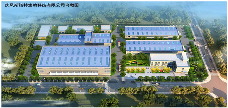 扶風(fēng)斯諾特工廠鳥瞰圖