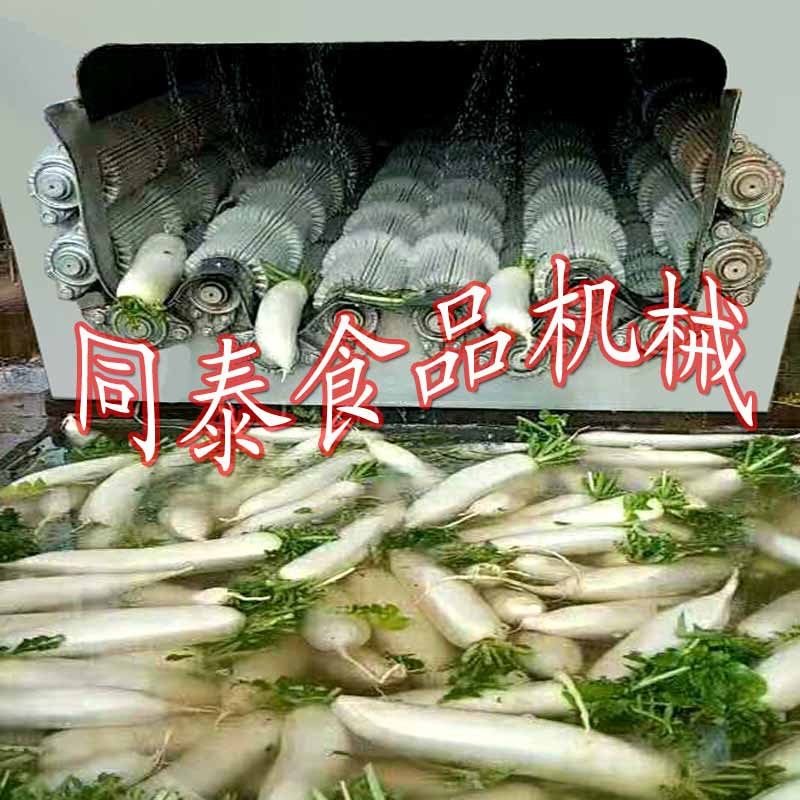 12輥蘿卜清洗機5