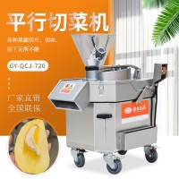 平行切菜機 多功能果蔬切片切絲機 切土豆茄子的設備
