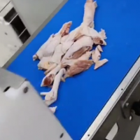 供應雞肉豬肉肉類開條機