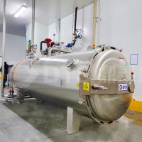 盒裝檸檬雞爪殺菌鍋 泡椒鳳爪殺菌釜 反壓式真空食品滅菌鍋