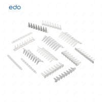 0.2mLPCR8聯排管蓋 EDO 不可拆 光學平蓋 透明管