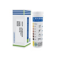 環(huán)凱二氧化氯測定試紙50-1500mg/L 消毒濃度殘留檢測