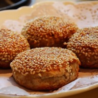 油酥燒餅做法學習班—麻醬椒鹽燒餅培訓
