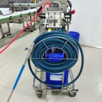 果蔬加工設備泡沫清洗車 食品廠用多功能清洗設備