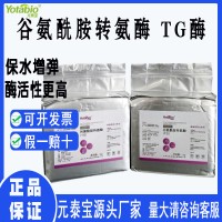谷氨酰胺轉(zhuǎn)氨酶食品級tg酶碎肉重組 肉制品TGA12型