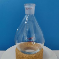 茄形燒瓶  各規格尺寸齊全 玻璃儀器 南京文達化玻試劑供應