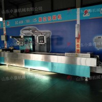 牛排全自動(dòng)連續(xù)拉伸膜真空包裝機(jī)