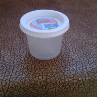 調味料用PP塑料碗,配蓋子130ml醬料塑料碗