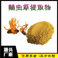 蛹蟲草提取物  三方外檢報告  蛹蟲草粉