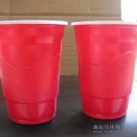 一次性環保450mlpp雙色塑料杯