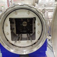回轉式高壓連續殺菌鍋 小型全自動高溫殺菌釜 食品滅菌鍋