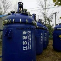 低價轉讓二手化工設備搪瓷反應釜 二手化工設備