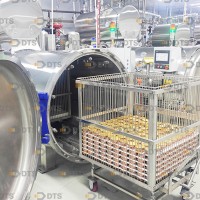 自立袋吸吸飲品殺菌鍋 魚籽醬三文魚罐頭殺菌釜廠家