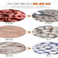做潮汕牛肉丸機器 制冷式潮汕牛肉丸打漿機 上勁的肉丸機