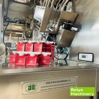 全自動屋頂盒灌裝機 沈陽北亞灌裝機生產廠家 紅酒灌裝機