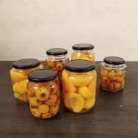 罐頭瓶水果罐頭瓶黃桃罐頭瓶耐高溫1斤2斤玻璃瓶