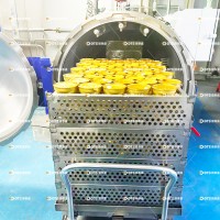 帶魚罐頭蒸汽加熱殺菌釜 包子雞皮滅菌鍋 食用殺菌設備廠家