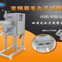 做瘦肉羹丸子的機器 溫州瘦肉丸成型機 批量做福鼎肉片的機器