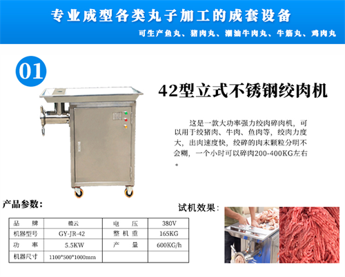 做肉丸絞肉末機(jī)