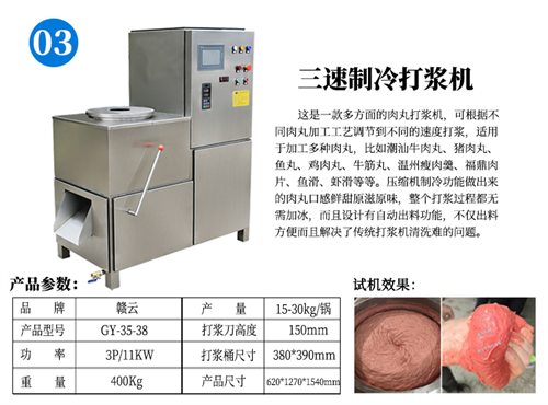 魚丸肉丸打漿機(jī)