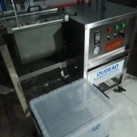 水晶餃子餛飩真空和面機