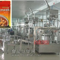 酸菜魚調(diào)料包裝機、水煮魚調(diào)料包裝機