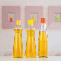 香油瓶收腰形八棱形半斤250ml玻璃瓶