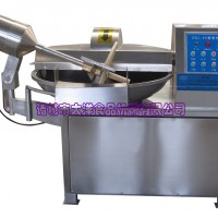 ZB125型全自動鮮肉斬泥機雞肉斬拌機